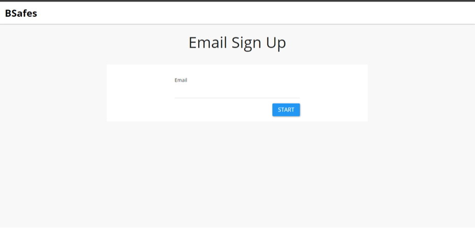  Email Sign Up