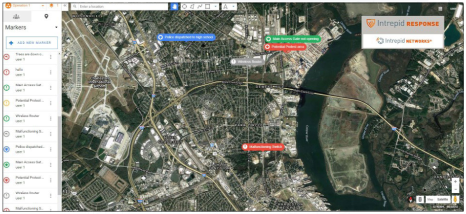 Figure 20: Turns 1–3 Common Operating Picture (Charleston)